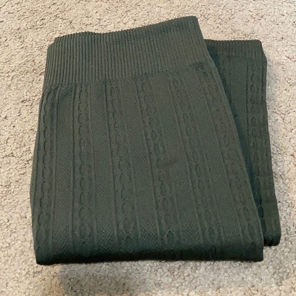 Warm Green Tights M/L